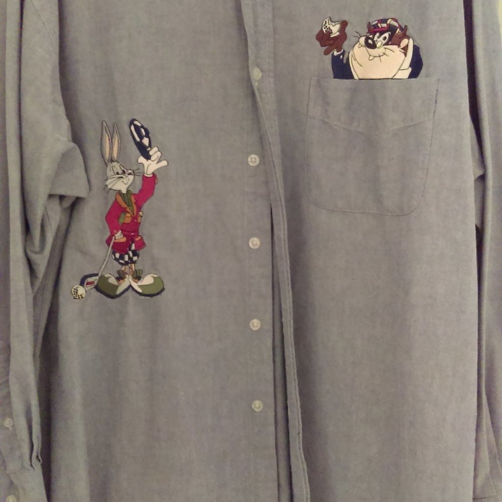 Bugs/Taz Denim Shirt